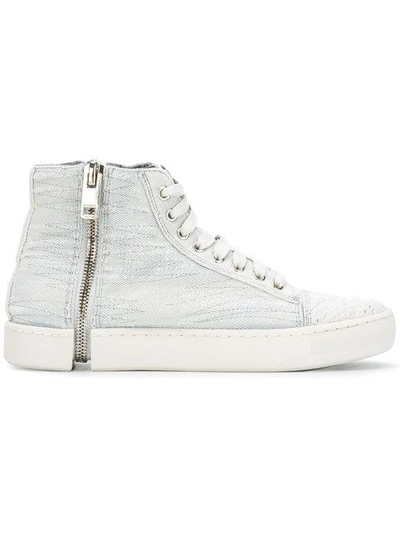 Diesel Hi-top Sneakers - Blue