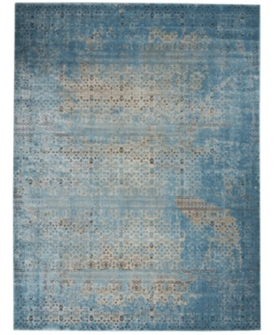 Long Street Looms Fate Fat01 6'7" X 9'6" Area Rug In Blue
