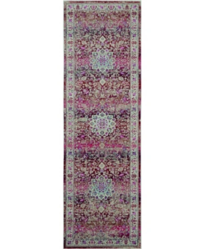 Long Street Looms Era Tabriz Era01 2'4" X 8' Runner Rug In Red