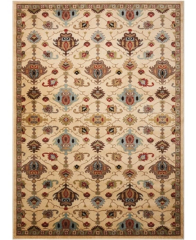 Long Street Looms Modino Mod02 Ivory 5'3" X 7'3" Area Rug