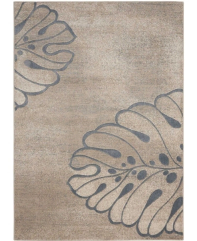 Long Street Looms Samuel Sam04 Beige 5'3" X 7'3" Area Rug