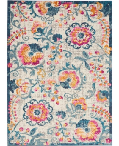 Long Street Looms Zeal Zea19 Ivory 5'3" X 7'3" Area Rug