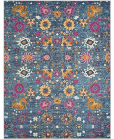 Long Street Looms Zeal Zea01 8' X 10' Area Rug In Denim