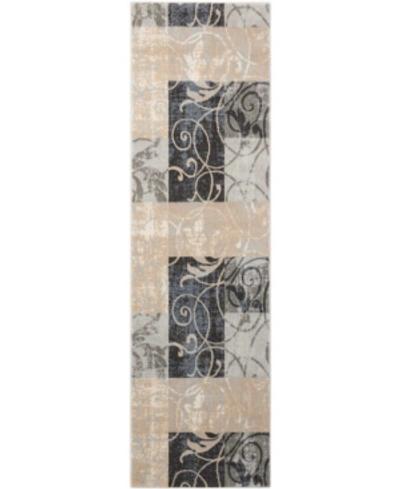 Long Street Looms Samuel Sam03 Multi 2'2" X 7'6" Runner Rug In Multicolor