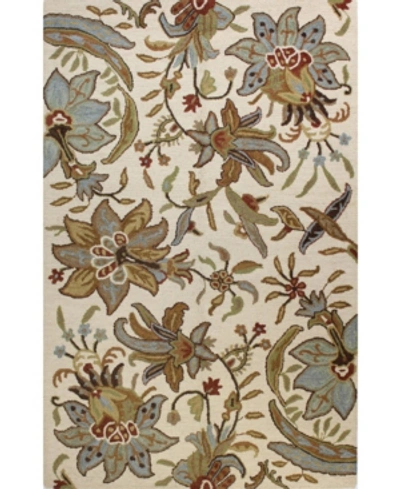 Bb Rugs Taron Val-01 Ivory 3'6" X 5'6" Area Rug