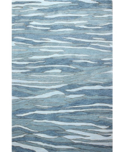 Bb Rugs Downtown Tud-02 Blue 3'9" X 5'9" Area Rug