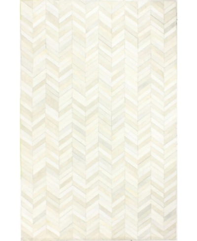 Bb Rugs Closeout!  Cowhide Fie-01 White 8' X 10' Area Rug