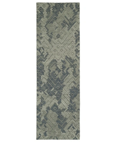 Kaleen Ceneri Cen02-68 Graphite 2'6" X 8' Runner Rug