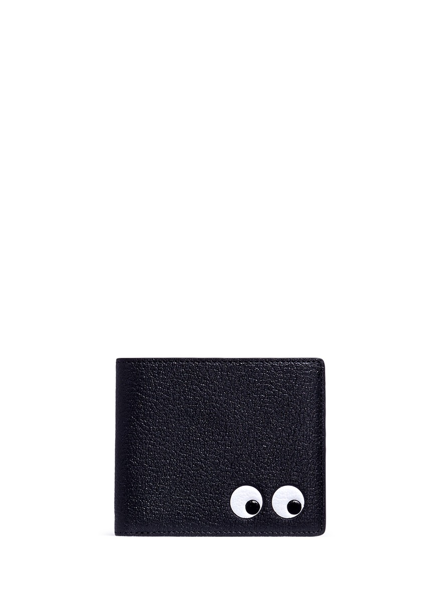 Anya Hindmarch 'eyes' Embossed Leather Bifold Wallet | ModeSens