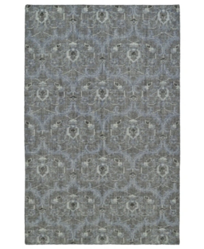 Kaleen Closeout! Relic Rlc03-68 Graphite 5'6" X 8'6" Area Rug In Charcoal