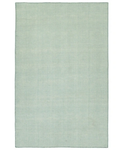 Kaleen Ziggy Zig01-79 Light Blue 5' X 7'6" Outdoor Area Rug In Lt. Blue