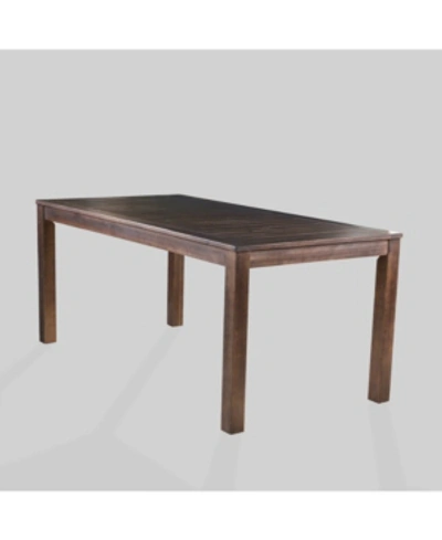 Noble House Kapernik Outdoor Picnic Table In Brown