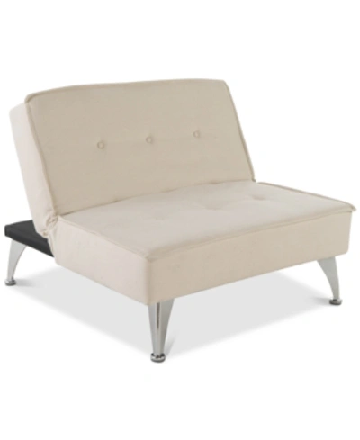 Noble House Lauren 36" Sofa Bed In Ivory