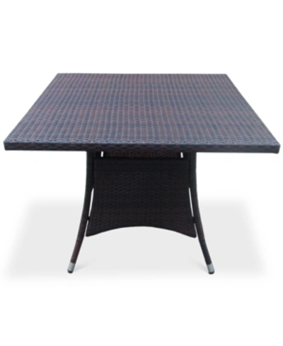 Noble House Chiese Dining Table In Brown