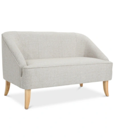 Noble House Oralie 50" Loveseat In Beige