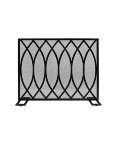 Noble House Buncombe Folding Screen In Black