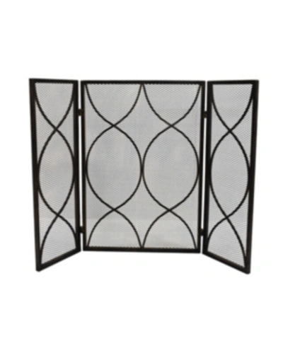 Noble House Pleasants Fireplace Screen In Copper