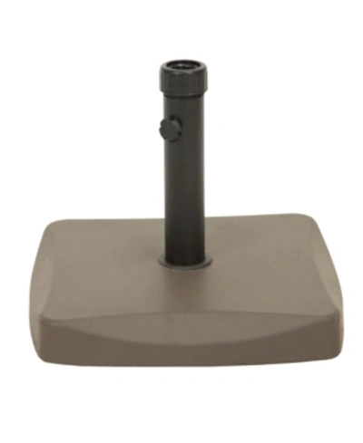 Noble House Shannon Square Umbrella Base In Brown