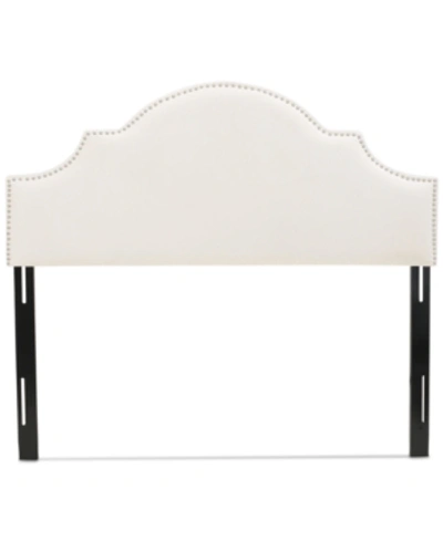 Noble House Mirona Adjustable Full/queen Headboard In Ivory