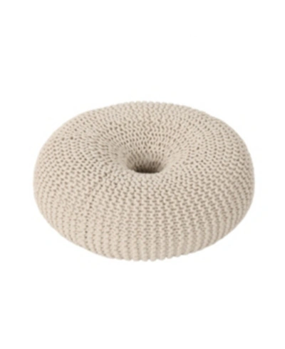 Noble House Everett Pouf In Beige