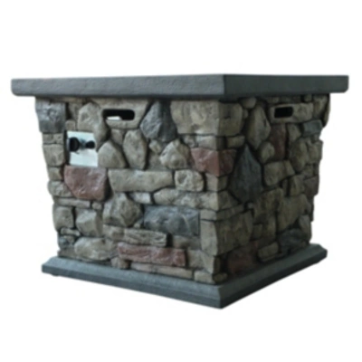 Noble House Carson Outdoor Fire Pit In Stone