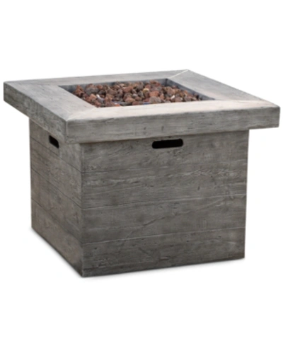 Noble House Garba Gas Fire Pit In Grey