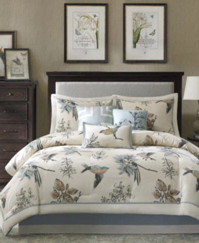 Madison Park Quincy 7-pc. California King Comforter Set Bedding In Khaki