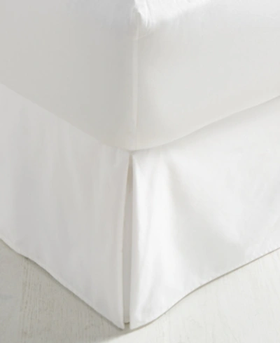 Charter Club 550 Thread Count 100% Cotton Bedskirt, Twin, Created For Macy's In White
