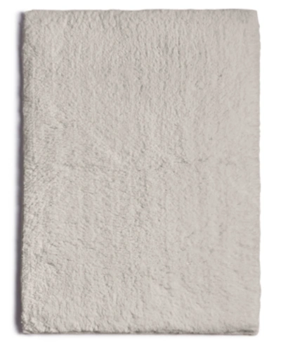Hotel Collection Turkish 18" X 25" Bath Rug, Created For Macy's Bedding In Steel