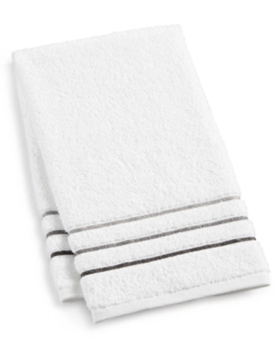 Hotel Collection Ultimate Micro Cotton Borderline 16" X 30" Hand Towel, Created For Macy's In Grey
