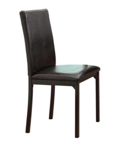 Furniture Lindsey Dining Room Chair In Black