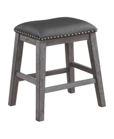 Furniture Nelina Counter Height Stool In Gray