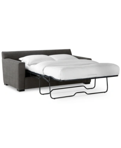 Furniture Radley 74" Fabric Full Sleeper Sofa Bed, Created For Macy's In Heavenly Mocha Grey