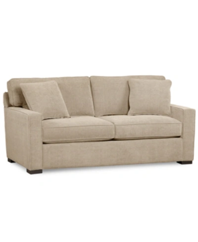 Furniture Radley 62" Fabric Loveseat, Created For Macy's In Heavenly Chrome Beige
