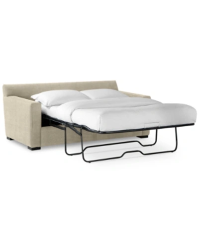 Furniture Radley 74" Fabric Full Sleeper Sofa Bed, Created For Macy's In Heavenly Chrome Beige