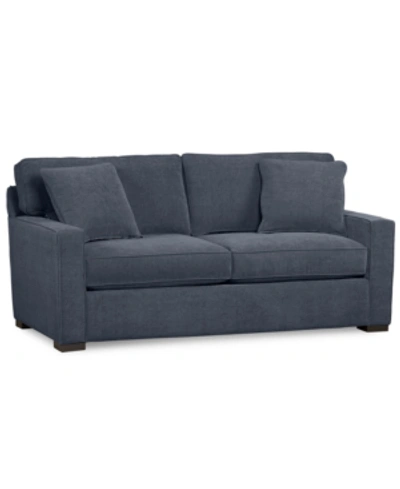 Furniture Radley 62" Fabric Loveseat, Created For Macy's In Heavenly Naval Blue