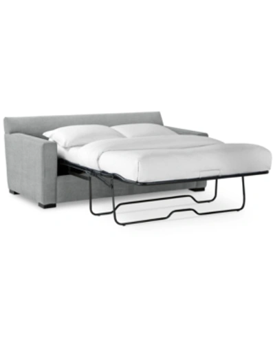 Furniture Radley 74" Fabric Full Sleeper Sofa Bed, Created For Macy's In Heavenly Cinder Grey