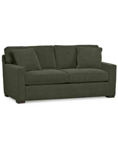 Furniture Radley 62" Fabric Loveseat, Created For Macy's In Heavenly Olive Green
