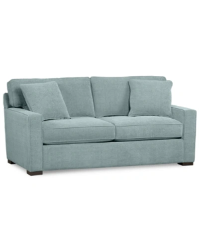 Furniture Radley 62" Fabric Loveseat, Created For Macy's In Heavenly Robinsegg Blue