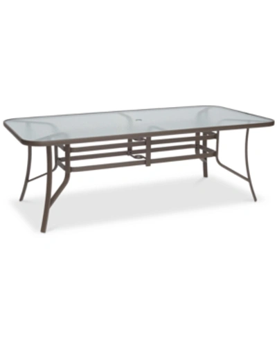 Furniture Oasis Aluminum Outdoor 84" X 42" Dining Table, Created For Macy's