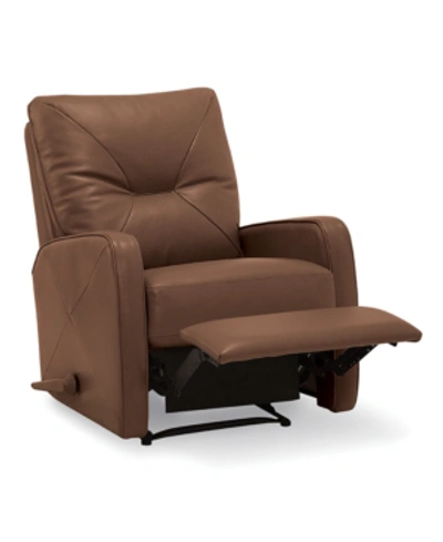 Furniture Finchley Leather Wallhugger Recliner In Biscotti (special Order)