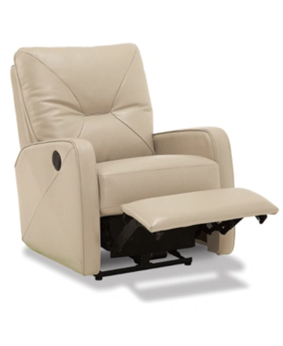 Furniture Finchley Leather Power Wallhugger Recliner In Lace (special Order)