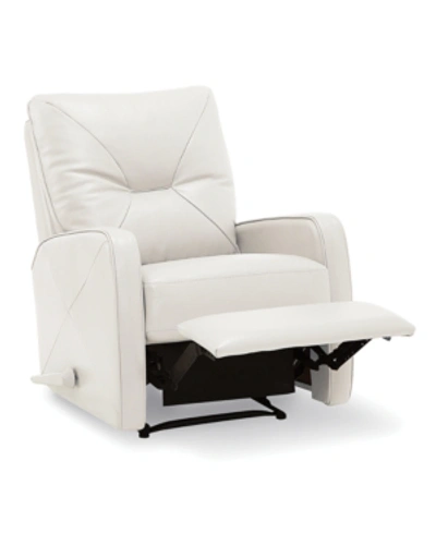 Furniture Finchley Leather Wallhugger Recliner In Snow (special Order)