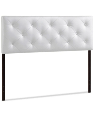 Furniture Paeeon King Headboard In White
