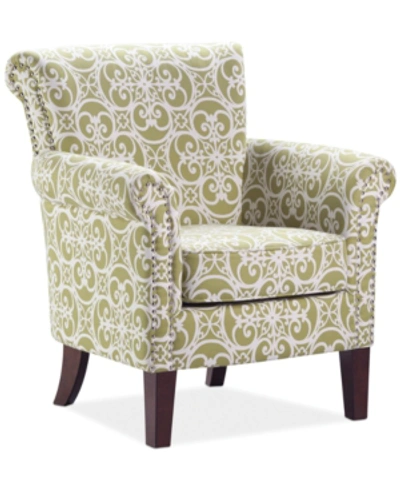 Furniture Sarah Tight Back Club Chair In Sprout