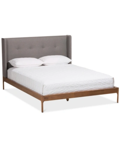 Furniture Corletta Queen Bed In Grey