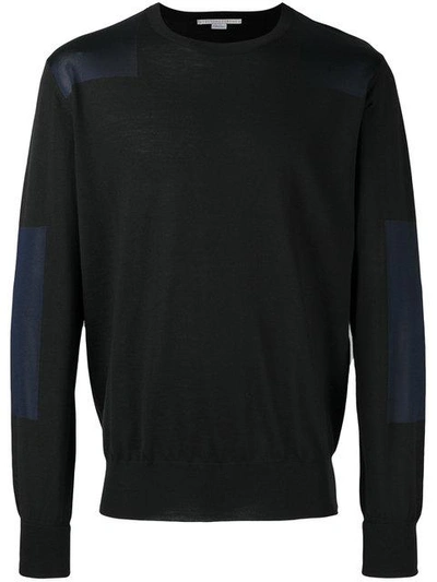 Stella Mccartney Patched Sweatshirt In Black