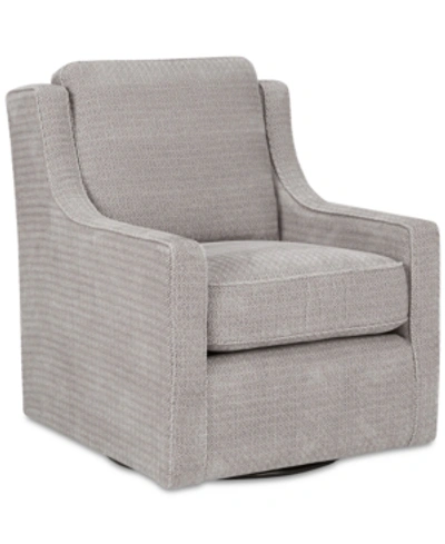 Furniture Joliet Swivel Chair In Grey