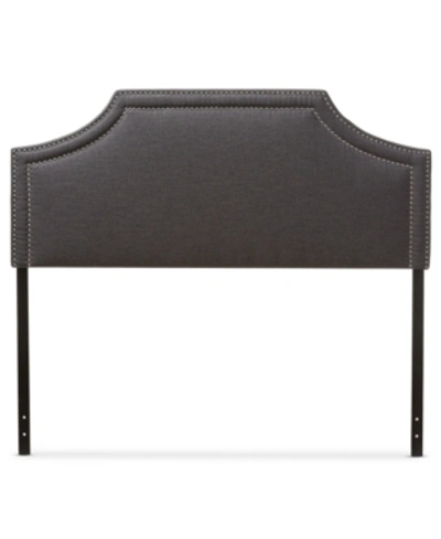 Furniture Avignon Queen Headboard In Dark Grey