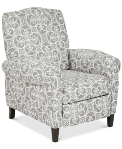 Furniture Logan Recliner Chair In Grey